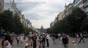 Прага. Вацлавская площадь